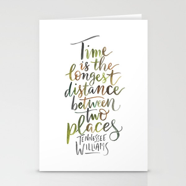 Tennessee Williams Quote Stationery Cards