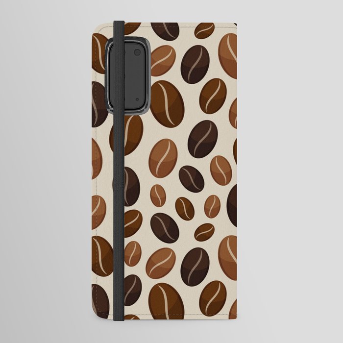 Pattern for Caffeine Coffee Lover Android Wallet Case