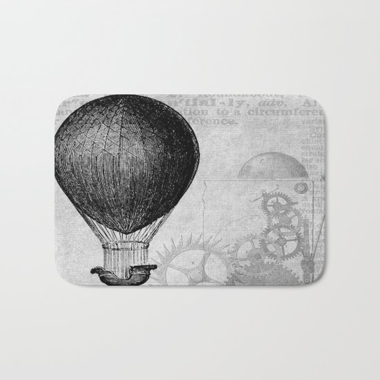 hot air balloon 4 Bath Mat