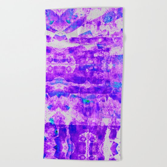 Bioluminescence 2 Beach Towel