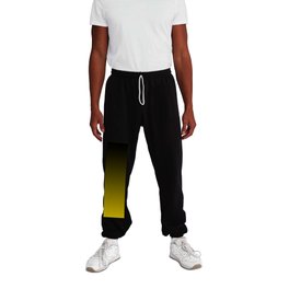 Black and Yellow Gradient 051 Sweatpants