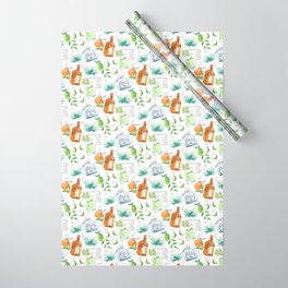 Classic Margarita Cocktail Recipe Wrapping Paper