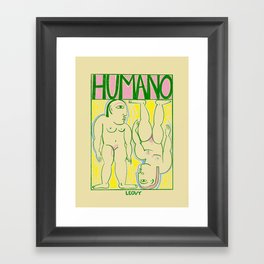 Humano Framed Art Print