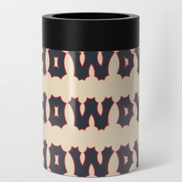 Gothic Cowgirl, Red White and Black Can Cooler