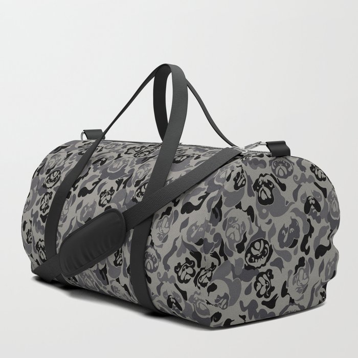 black camo gym bag
