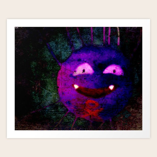 Koffing Art Print