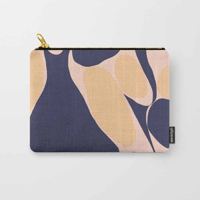 Abstraction_Organic_Shape_Minimalism_001 Carry-All Pouch