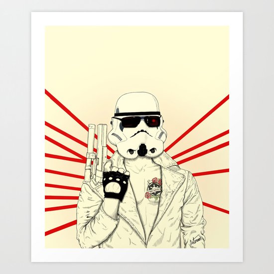 The Troopinator Art Print