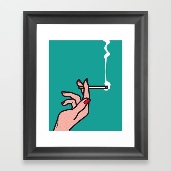 Pop Icon - Madmen 1 Framed Art Print
