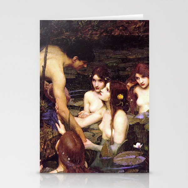 John William Waterhouse - Hylas and the Nymphs - 1896 Stationery Cards