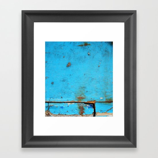 Segments Framed Art Print