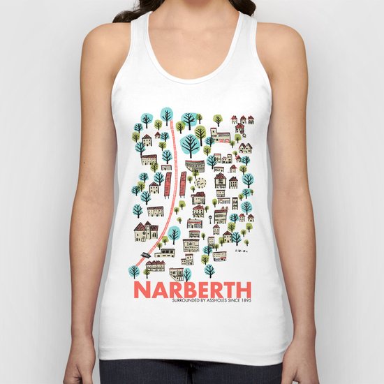 Narberth Surrounded Unisex Tank Top