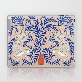 Leopard Vase Laptop & iPad Skin | Cali, Acrylic, Pattern, Jaguar, Panther, Desert, Jungle, Cat, Pink, Vintage 