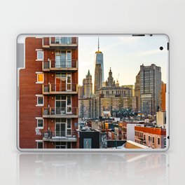 NYC Skyline Views | Golden Hour in New York City Laptop Skin