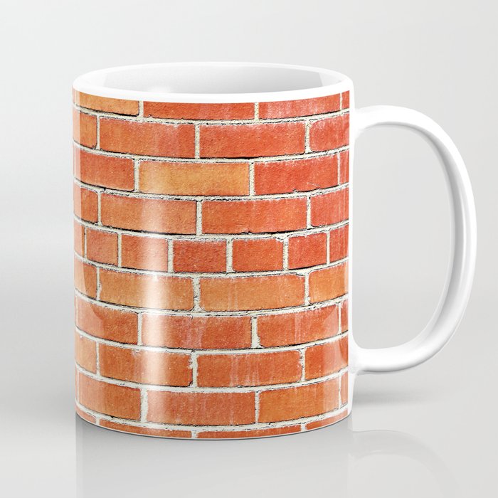 Classic Red Brick Wall High Exposure Coffee Mug