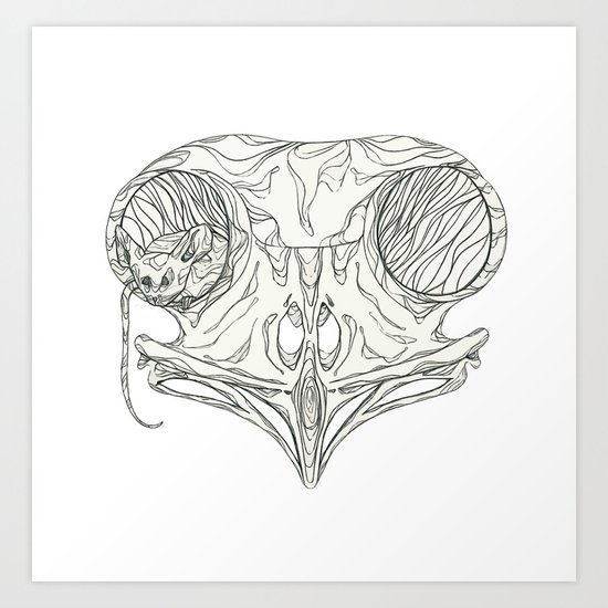 Hiding Place Art Print
