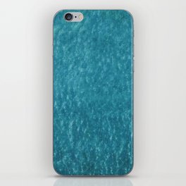 abstract blue ,water waves iPhone Skin