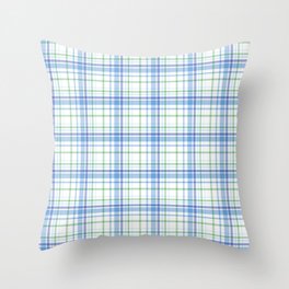 Tartan Seamless Patterns color themes in Scottish plaid style. Scottish kilt, Throw Pillow
