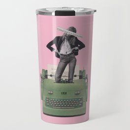 Typewriter Girl Travel Mug