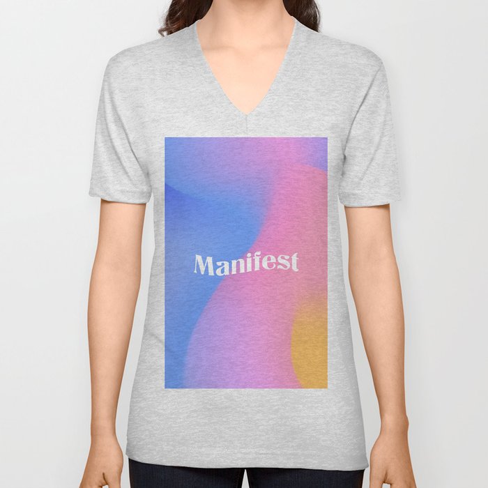 Manifest V Neck T Shirt
