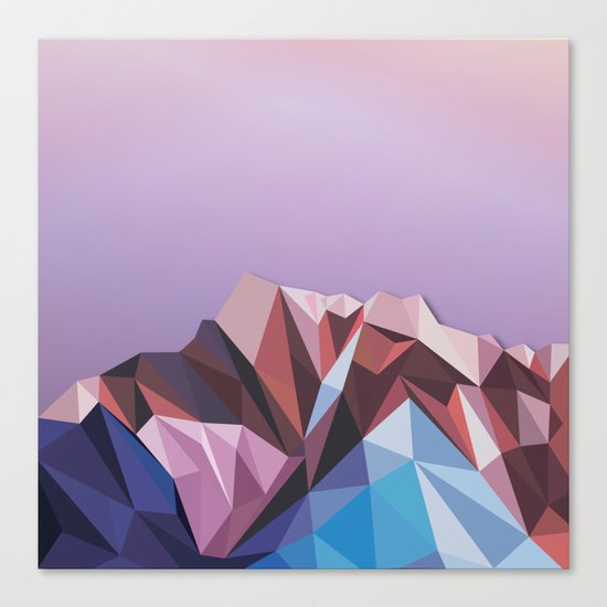 Night Mountains No. 41 Canvas Print