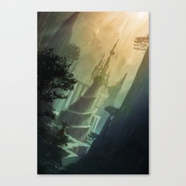 Fortress of Underealm Canvas Print
