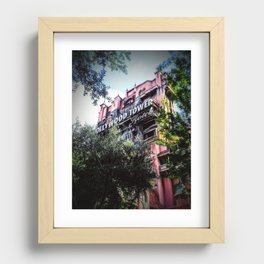 Tower of Terror - Color Recessed Framed Print