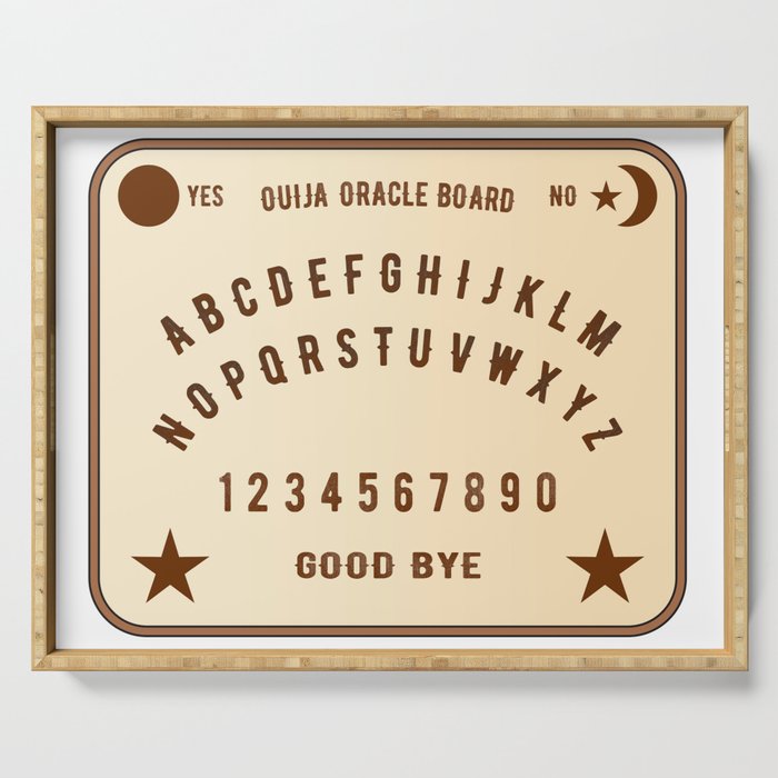 Ouija Oracle Mediums Board Serving Tray