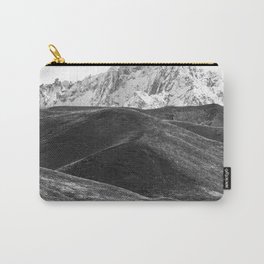 Black and White Mountains Landscape Nature Photography Carry-All Pouch