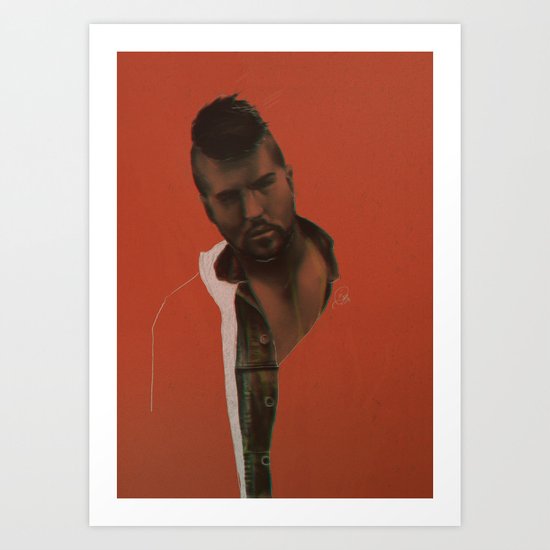 Haza Art Print