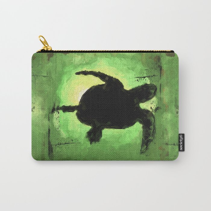 Go Diving! - Turtle Carry-All Pouch