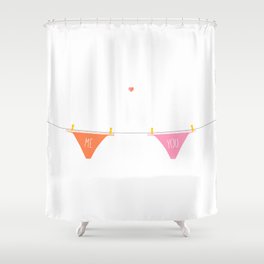 Panties Shower Curtain