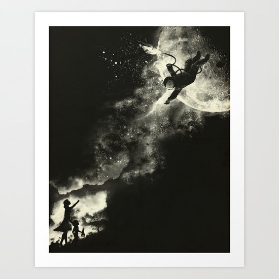 Tell my wife I love her very much, she knows Art Print