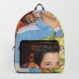 freddie benson with a salad   Backpack | Gibby, Typography, Funny, Freddy, Oil, Carly, Ink, Digital, Spencer, Pattern 