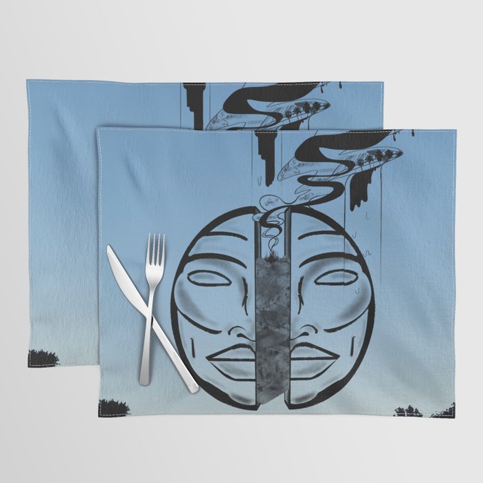 The Looking Mask Placemat