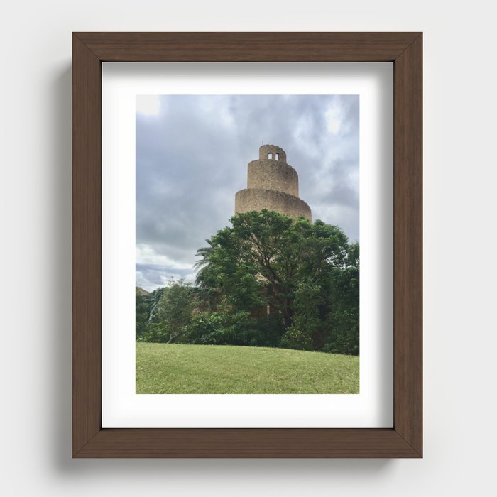 Okinawa Tower Recessed Framed Print