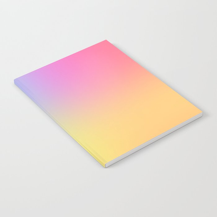 Blended Rainbow Notebook