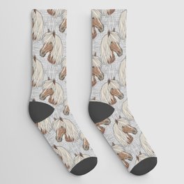Haflinger Horse Socks