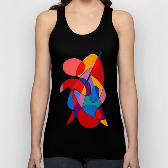 Abstract #66 Unisex Tank Top