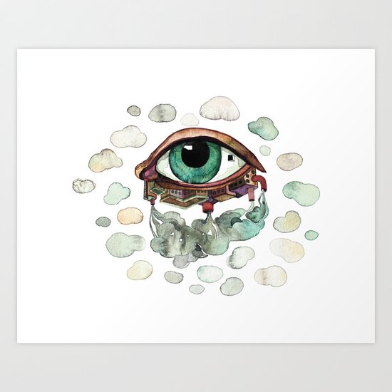 Tiny Window Art Print