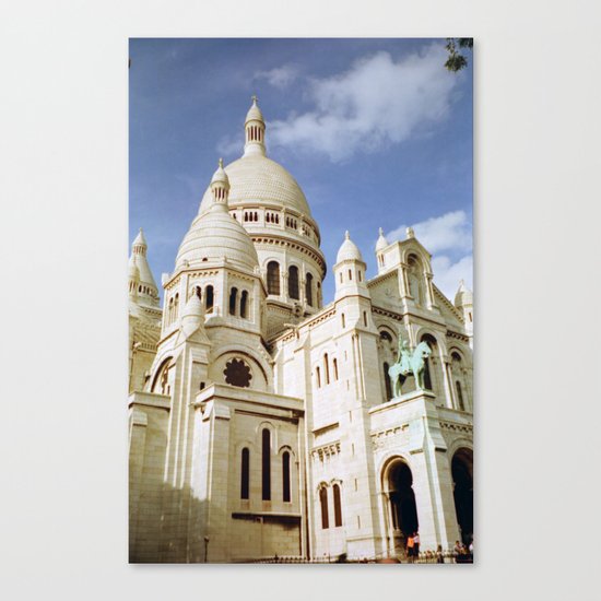 Sacre Coeur, Paris Canvas Print