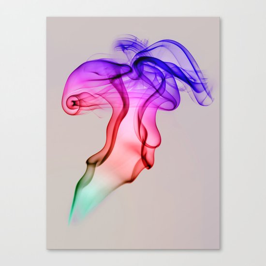 Smoke Compositions III Canvas Print