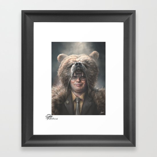 Dwight Schrute Framed Art Print