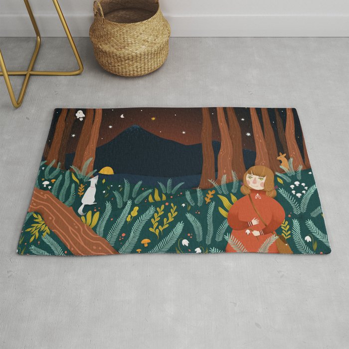 The Deep Forest Rug