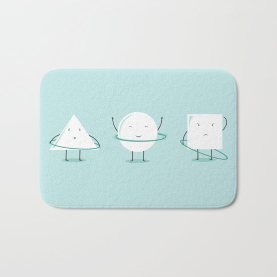 Hula-Hoop Champion (V2) Bath Mat