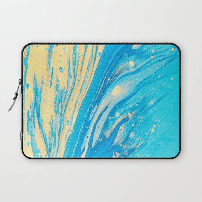 Flames & waves Laptop Sleeve