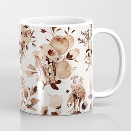 Skull and flower Coffee Mug