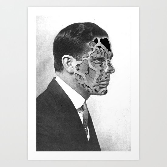 Overlapping (2014) Art Print