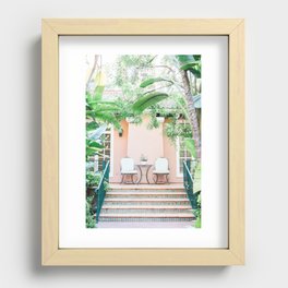 Bungalow Beverly Hills Hotel Recessed Framed Print