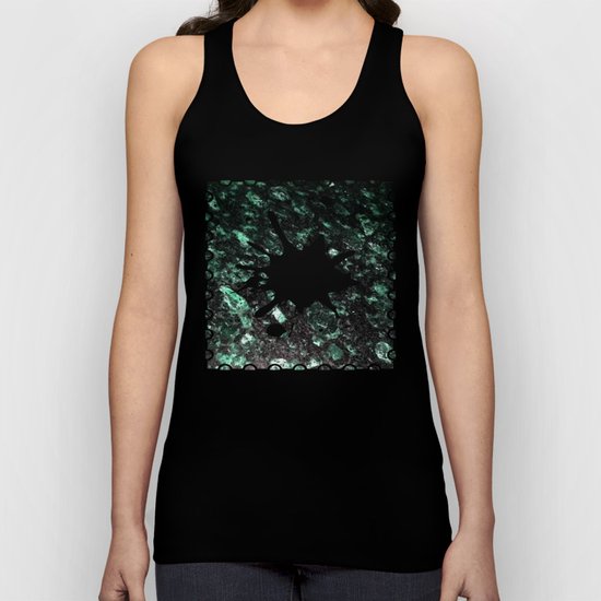 The Jade Sleeping Beneath the Black Granite Unisex Tank Top